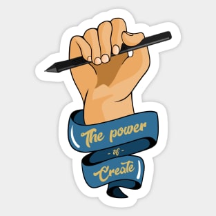 The power of create Sticker